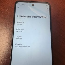 MOTO G PLAY 2024 - 64GB Unlocked Smartphone Blue item