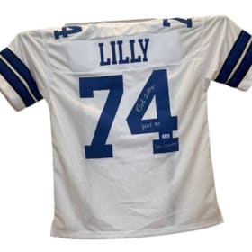 Bob Lilly Signed Dallas Cowboys Jersey item