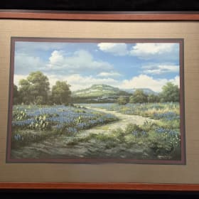 Framed Hill Country Photo item