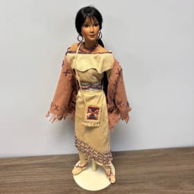 Native Porcelain Doll item