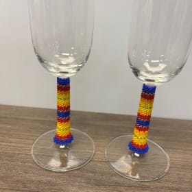 Beaded Champagne Flutes item
