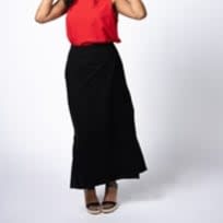 Swahlee Wrap Maxi Skirt item