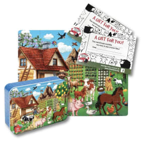 Critter Barn & Kids Puzzle Set item