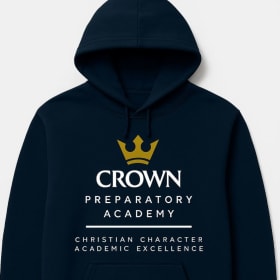Crown Prep Academy (Navy blue hoodie)) item