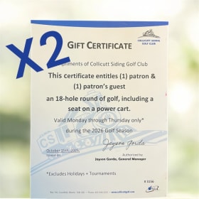 Golf Pkg item