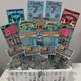 💰 “Feelin’ Lucky!” Lottery Ticket Basket 🎉 item