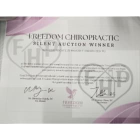 Freedom Chiropractic Voucher item