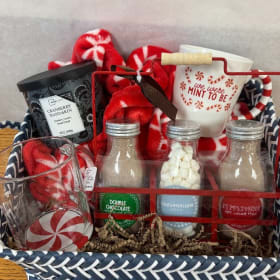 5. K - Christmas Cozy Basket item