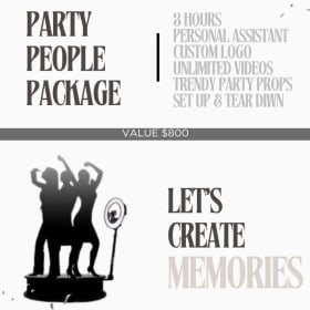 30 YAY 360 Degree Photo Booth Rental item