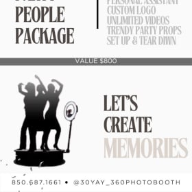 30 YAY 360 Degree Photo Booth Rental item