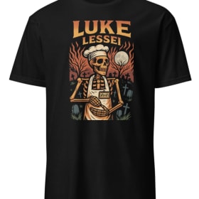 Skeleton Chef Tee item