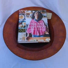 Carla Hall Autographed Cookbook & Serving Tray (Value: $60) item