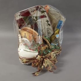 Gold Wine Basket #9 item