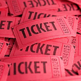 Five Raffle Tickets item