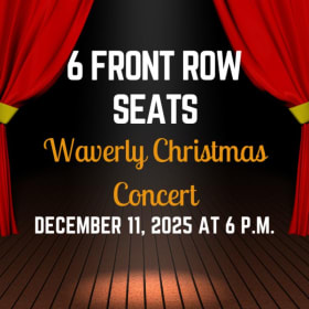 31. Front Row Seats for 6 - Waverly Christmas Program item