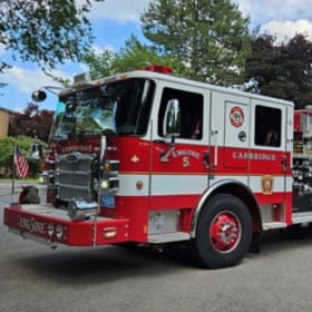 Ride to School on a Firetruck item
