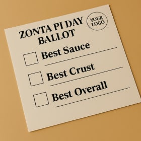 Pizza Poll Partner Sponsor item