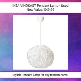 White lamp item