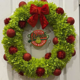 Grinch Wreath 22 inch item