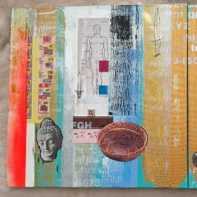 M. Waylon Harrell 2 Piece Original Art item