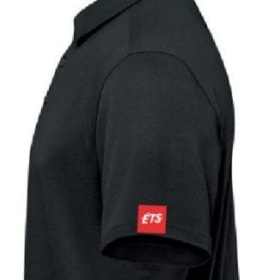 Polos noir - manches courtes item