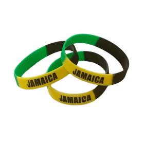 Jamaican Silicone Bracelet item