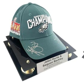 Jalen Hurts and Saquon Barkley Philadelphia Eagles Super Bow item