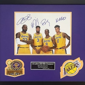 Los Angeles Lakers Limited Edition 2020 Champions 11x14 item