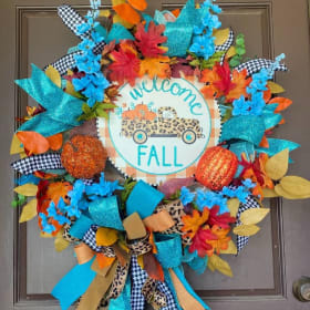 Welcome Fall Wreath item