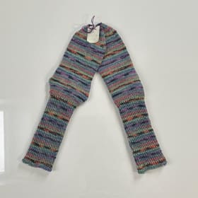 Wool Socks - Hand-crafted Washable - Size 7-7.5 Multi item