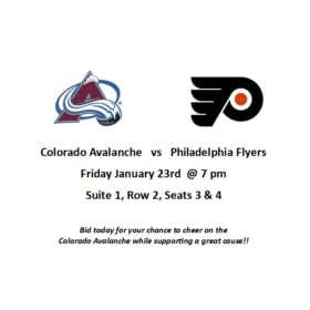 (2) SUITE Tickets to Avs vs Flyers item