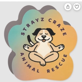 Gradient Paw Magnet item