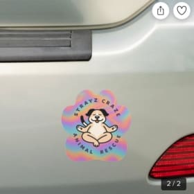 Holographic Paw Magnet item