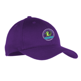 Youth Six-Panel Twill Cap - Gecko Logo item