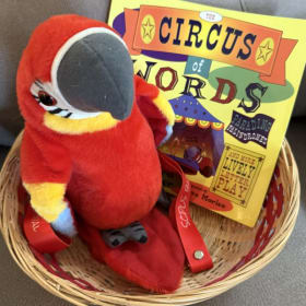 22 - Talking Parrot With Word Book item