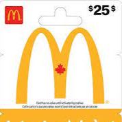 $25 McDonald’s Gift Card item