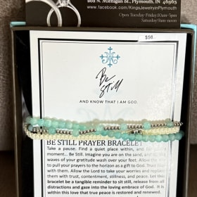 26 - Be Still Prayer Bracelet item