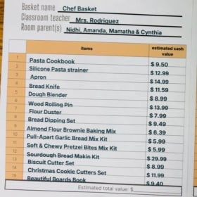 Rodriguez Chef Basket item