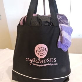 Crystal Roses Tote Bag item