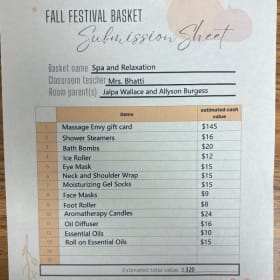 Bhatti's class Spa & Relaxation Basket item