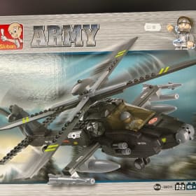 Sluban Army Helicopter item