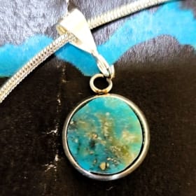 KINGMAN TURQUOISE PENDANT item