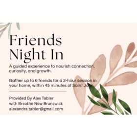 Gift Certificate: An Evening of Connection (for up to 6) item