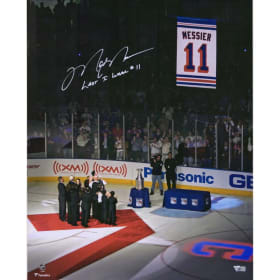 Mark Messier "Last to Wear #11" Autographed 16x20 Photo item
