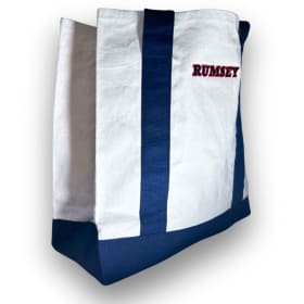 Canvas Shopping Tote Bag - Rumsey (word) item