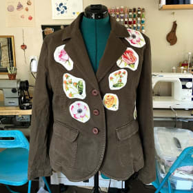 MuXu Creations Jacket: 'I Am the Bouquet' item