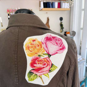 MuXu Creations Jacket: 'I Am the Bouquet' item