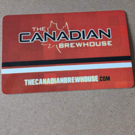 3 - Canadian Brewhouse $25 gift card item