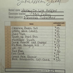 Colby's Class Honey-Do List Helper Basket item