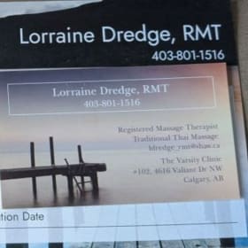 16 - 1 hour massage - valued at $100 item